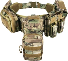 YAKEDA Battle Belts 5 in 1 Duty Belts Law Enforcement Tactical Duty Padded Belts