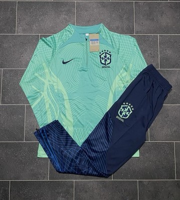 Nike Brasilien Trainingsanzug   Grün   Brazil Football Tracksuit   Größe M