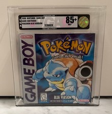 Pokemon Blue (Sandshrew) Nintendo Game Boy VGA 85+ Sealed WATA CGC PSA