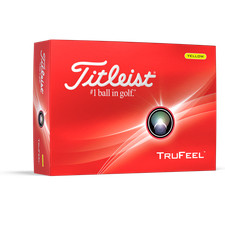 TITLEIST TRUFEEL YELLOW 2024 GOLF BALL