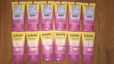 Lot of 11 NYX Professional Blurring Makeup Primer