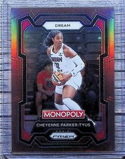2024 Panini Prizm Monopoly WNBA #21 Cheyenne Parker-Tyus Brown Prizms #/249