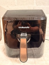 Cookworks KDF-596D 5L Digital Air Fryer Black 1600W 1486623