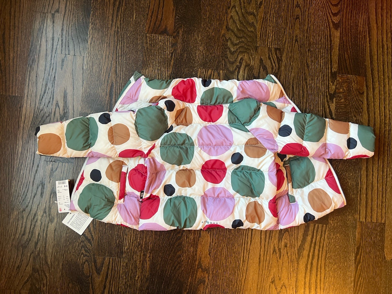 Marimekko X Uniqlo Limited Edition Kids Puffer Jacket- NWT image 3