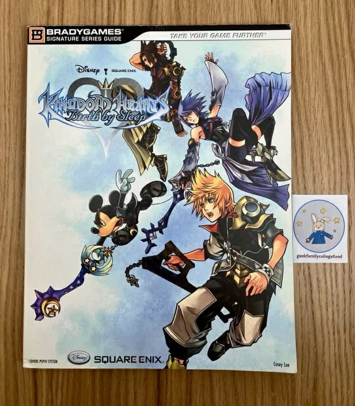 Kingdom Hearts Birth By Sleep Signature Guide, used