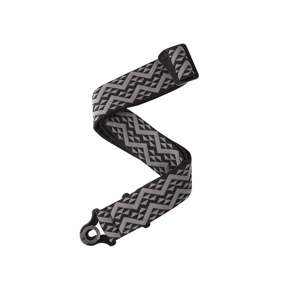 DAddario Auto Lock Guitar Strap - Black Padded Geometric 7490₽