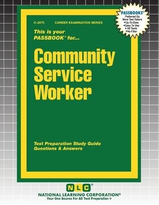 Passbooks Community Service Worker (Paperback) Career Examination (UK IMPORT)
