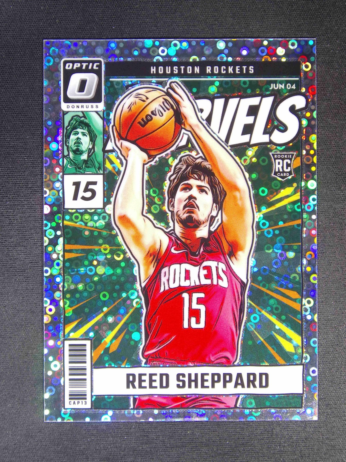 2024-25 Panini Donruss Optic Reed Sheppard #4 RC Rookie Net Marvels Fast Break