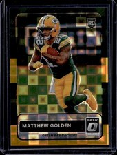 2025 Panini Donruss Optic Matthew Golden 2015 Retro RC Black Pandora Prizm #/149