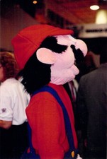Vtg 1993 Toronto SkyDome Video Show Photo Mario Bros Movie Costume Display