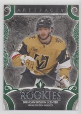 2024-25 Upper Deck Artifacts Rookies Emerald 132/149 Brendan Brisson #173 pf3