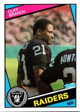 1984 Topps #104 Cliff Branch
