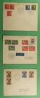 DR WHO 1949 SWEDEN 3 FDC COMBO COIL/BOOKLET PAIR R86670