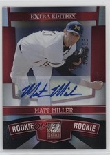 2010 Donruss Elite Extra Edition Rookie /585 Matt Miller #174 Auto 6h1