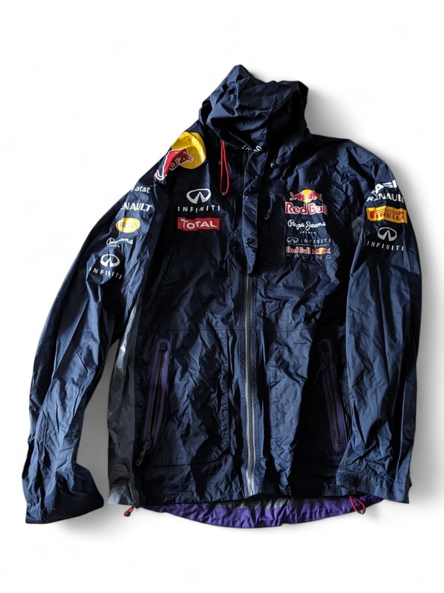 Red Bull Racing F1 Pepe Jeans Rain Jacket Medium