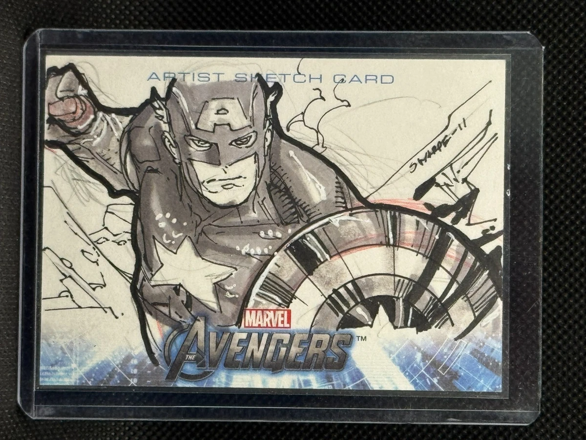 Avengers Sketch Trading Cards | eBay