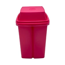 Tupperware Pick  A  Deli Pickle Keeper Pink 3 Pc Large 8 Cup NEW