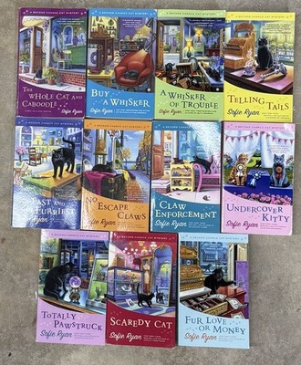 Complete Series Set SECOND CHANCE CAT MYSTERY 1-11 Sofie Ryan Lot 11
