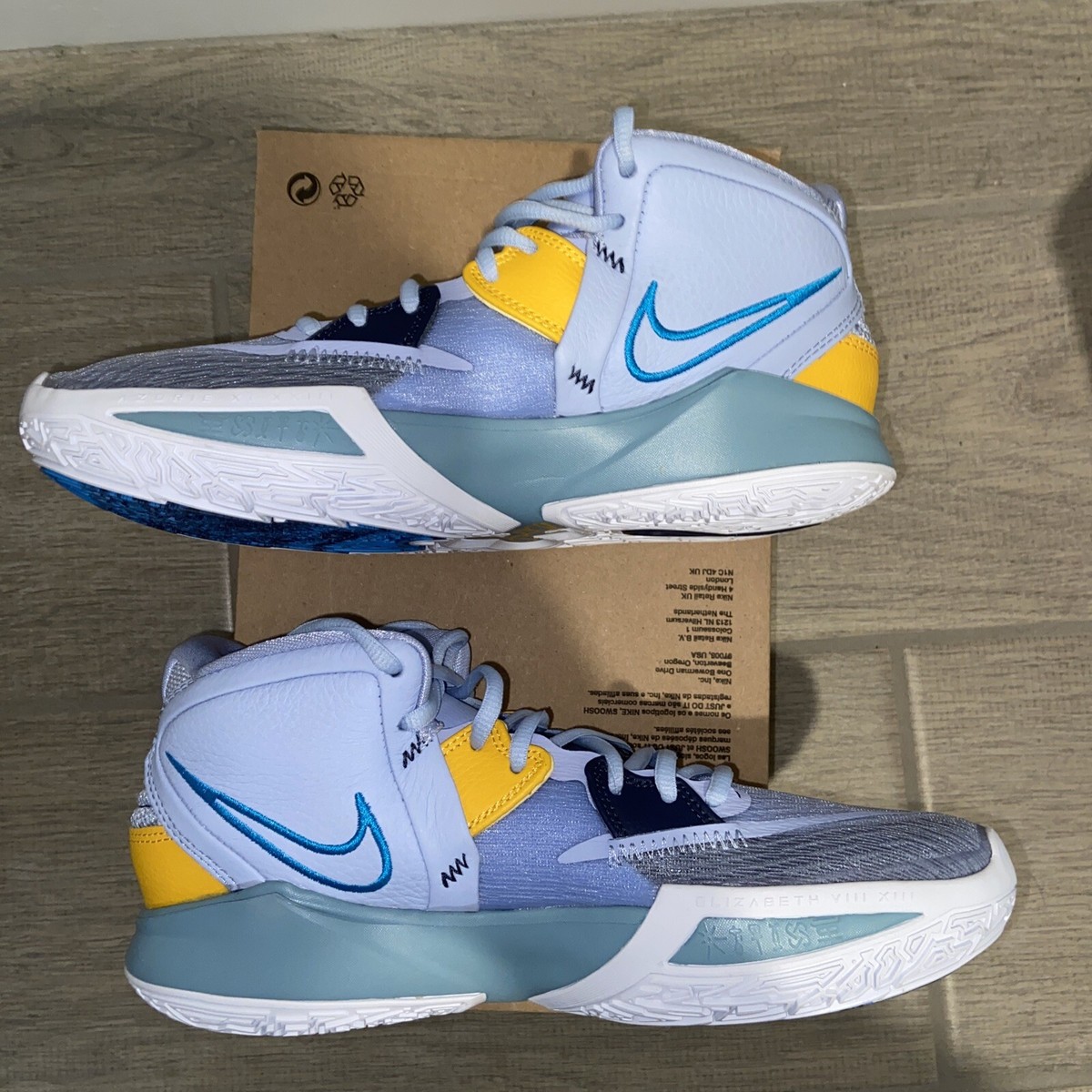 Nike Kyrie 8 Infinity Two Way Shoes - Mens Size 8 Blue Nike Kyrie 8 Infinity Two Way Shoes - Mens Size 8 Blue