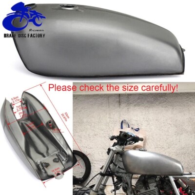 9L 2.4Gal Cafe Racer Vintage Gas Fuel Tank Custom for Honda XF 125 for Suzuki GS