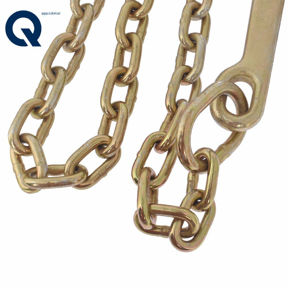 Tow Truck Accessories Tow Chain Grade 70 Chain V-Bridle With RJT Cluster Hooks Tow Truck... Tow Hook - Foto 14