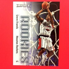 Steve Francis 1999-00 SkyBox Impact Rookie Card #90 NBA Rockets Knicks. rookie card picture