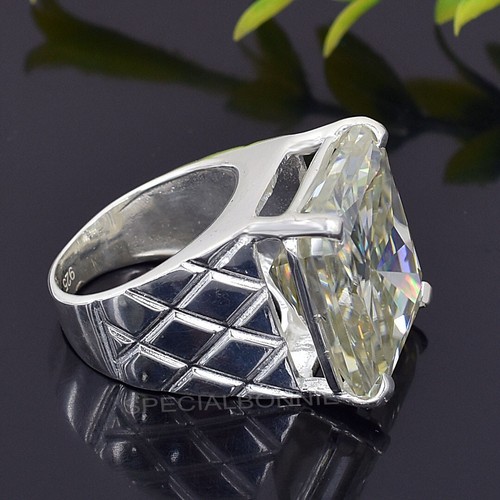 RARE 22.30 Ct Radiant Cut Certified Diamond Ring Great Sparkle & Luster! VIDEO