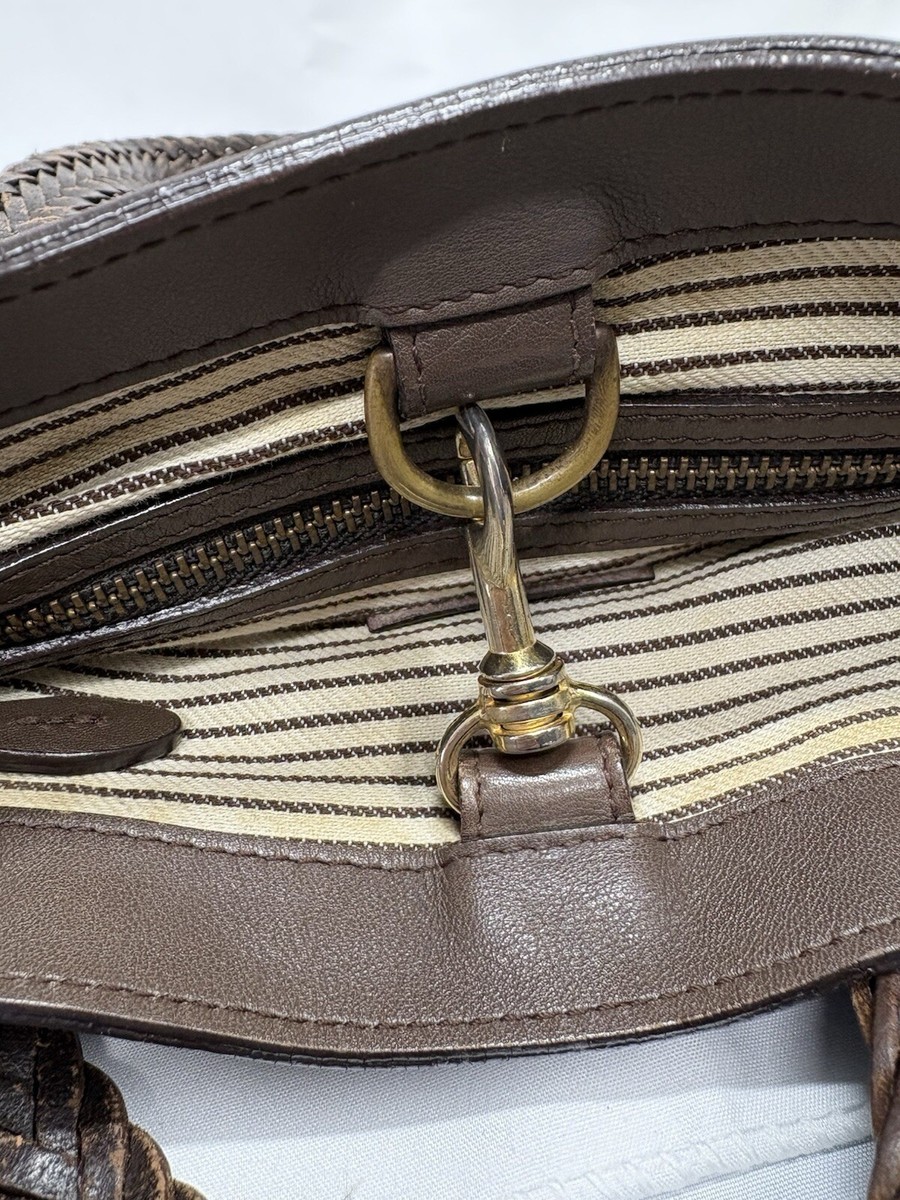 J&M DAVIDSON Leather Tote Handbag Shoulder Shoulder Women
