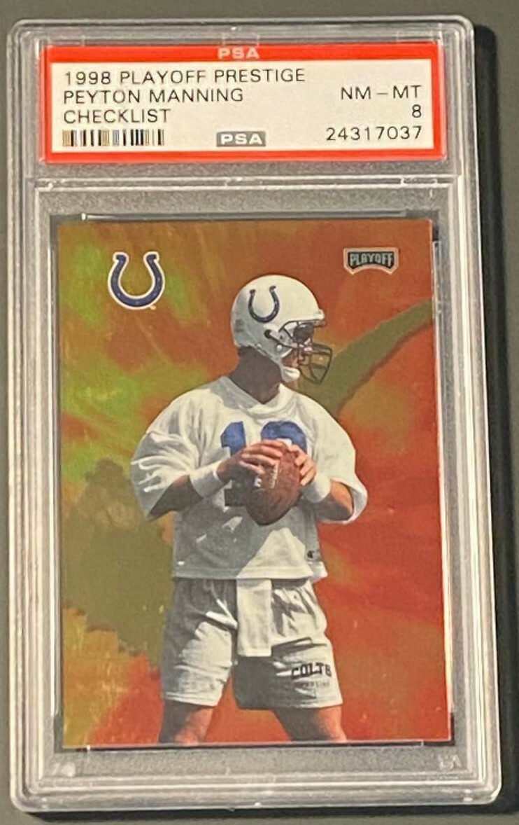 Peyton Manning Playoff Prestige Checklist # Checklist