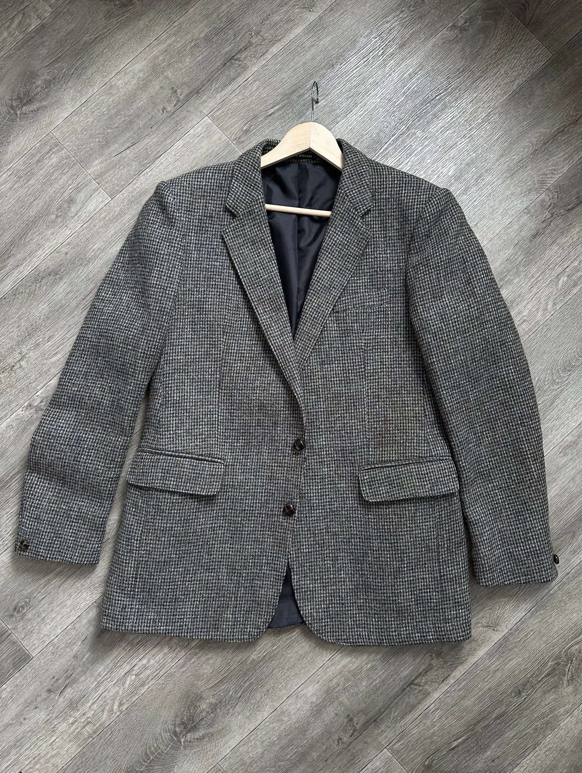 BURBERRY Giacca blazer Harris tweed lana marca giapponese