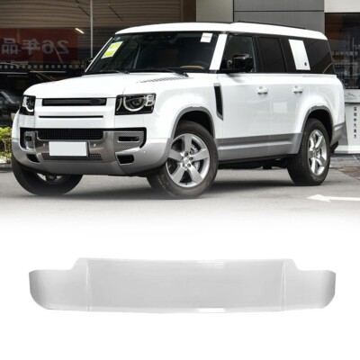 Fits For LR Defender 110 2020-2026 Fuji White Roof Boot Spoiler Wing Flap Trim