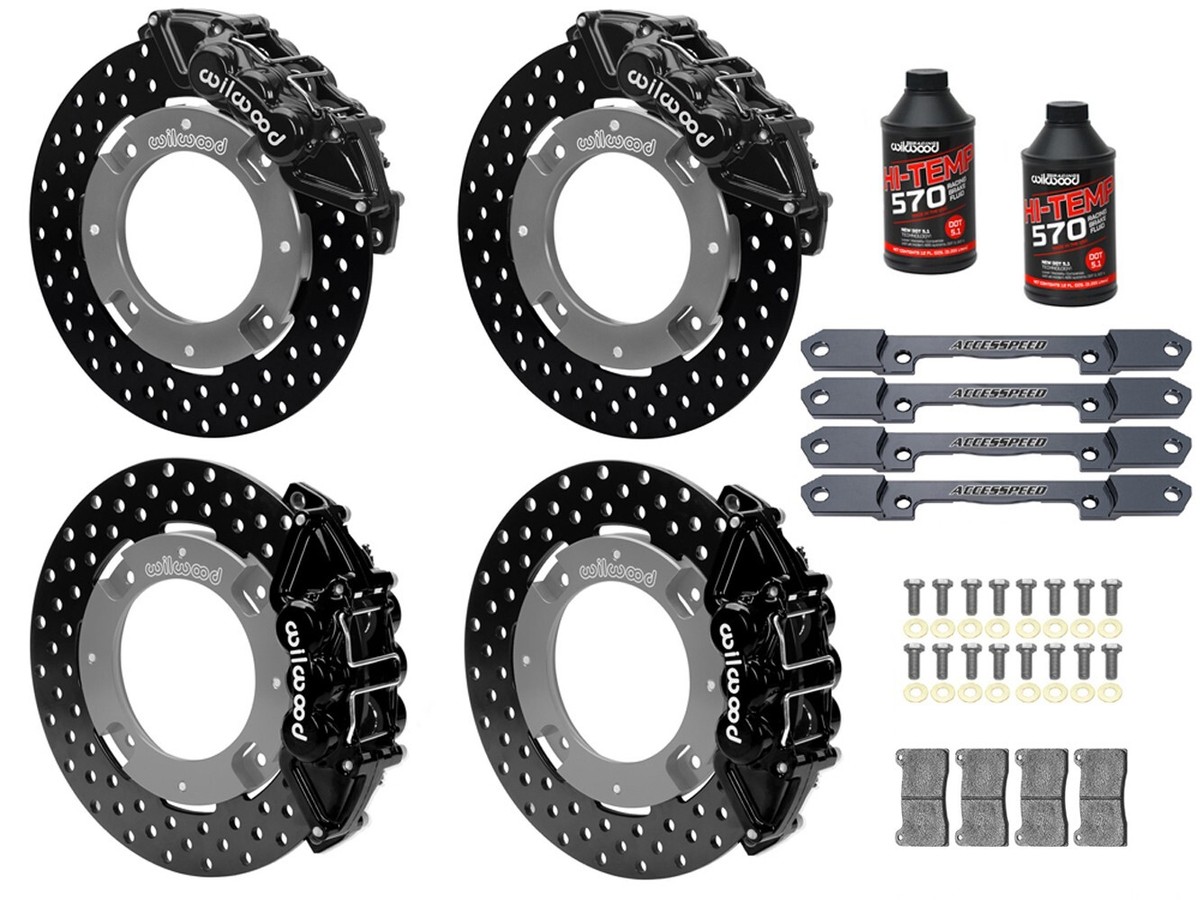 2020-up Polaris RZR XP, Pro-XP, Turbo-S Wilwood Front & Rear Big
