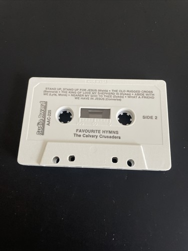 VTG Favorite Hymns/The Calvary Crusaders Cassette Tape Christian Gospel Music - Picture 5 of 9