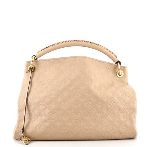 artsy handbag monogram empreinte leather mm