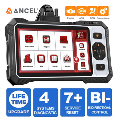 FX6000 OBD2 Diagnosegerät Bidirektionale Scan-Tool für ABS/SRS/Getriebe/Enigne