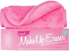 ORIGINAL Pink MakeUp Eraser - Full Size 15.5" x 7.25" NIB - Fast Ship  Gift 