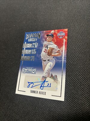 2016 Panini Elite Extra Edition USA Baseball Ticket #CNT-TH Tanner Houck AUTO