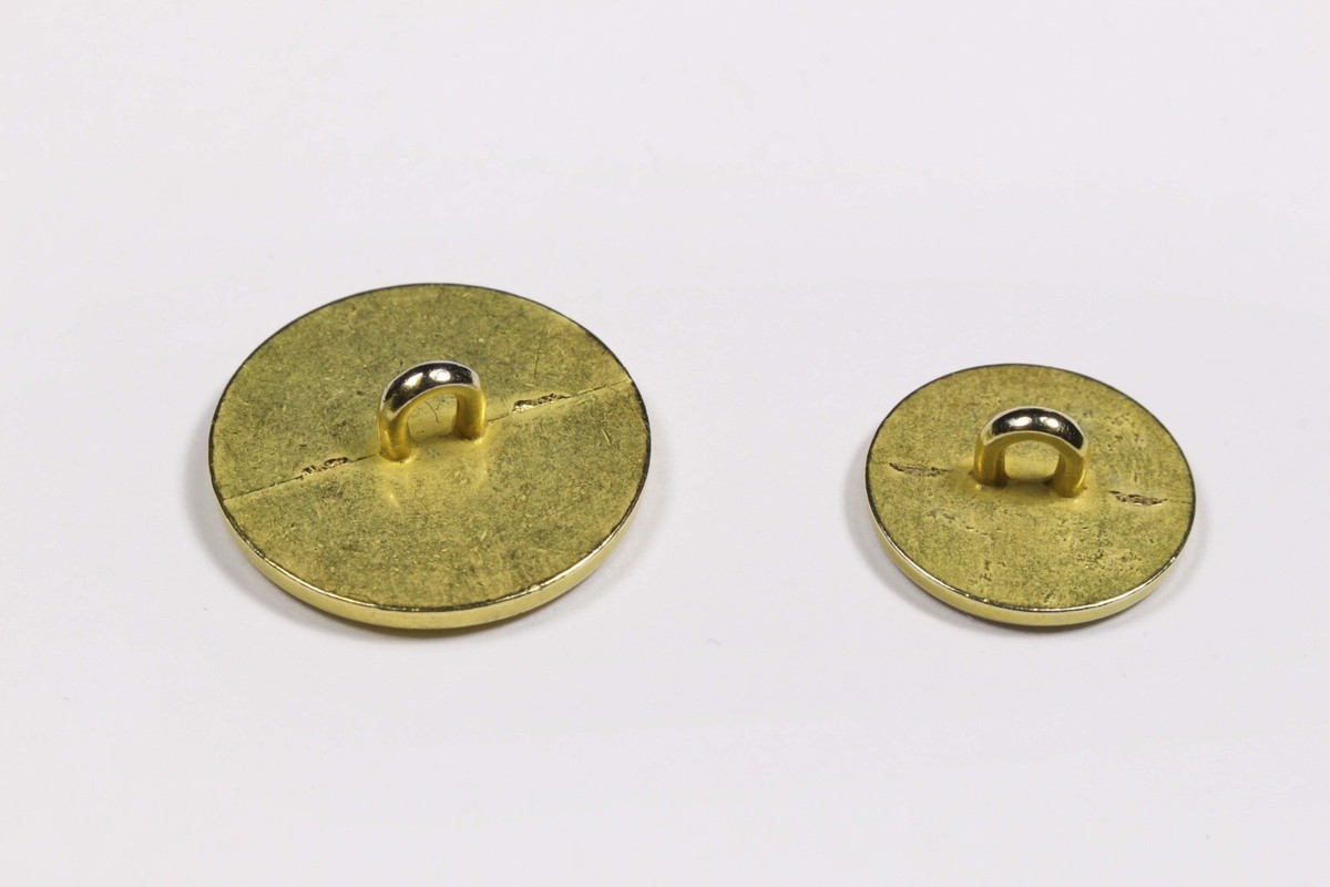 YVES SAINT LAURENT Vintage Gold Button Logo Price for 1 YVES SAINT LAURENT Vintage Gold Button Logo Price for 1