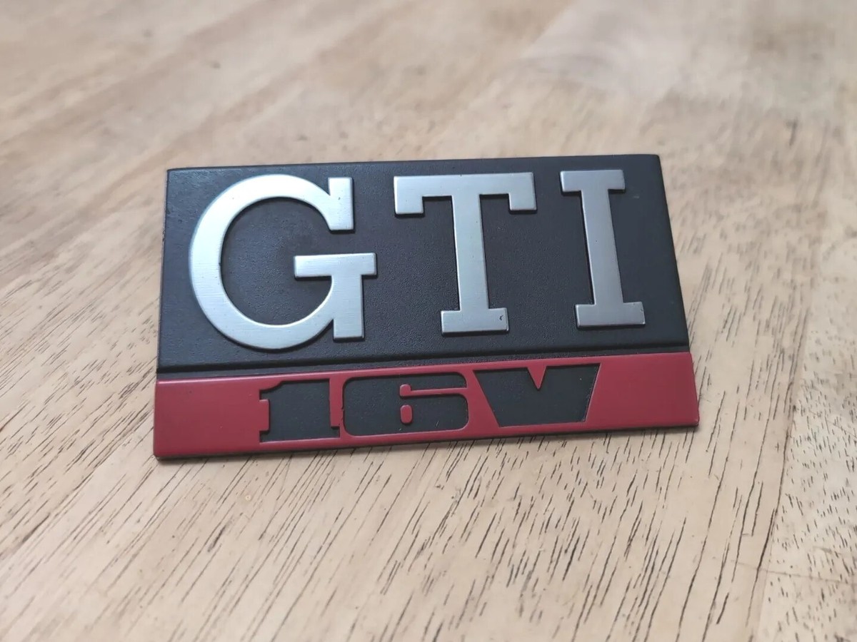 Mk2 Golf GTI 16v Early Grille Badge 191853679D | eBay
