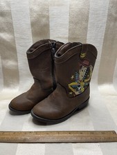 Disney Pixar Toy Story 4 Woody Bullseye Western Boots - Toddler size 8