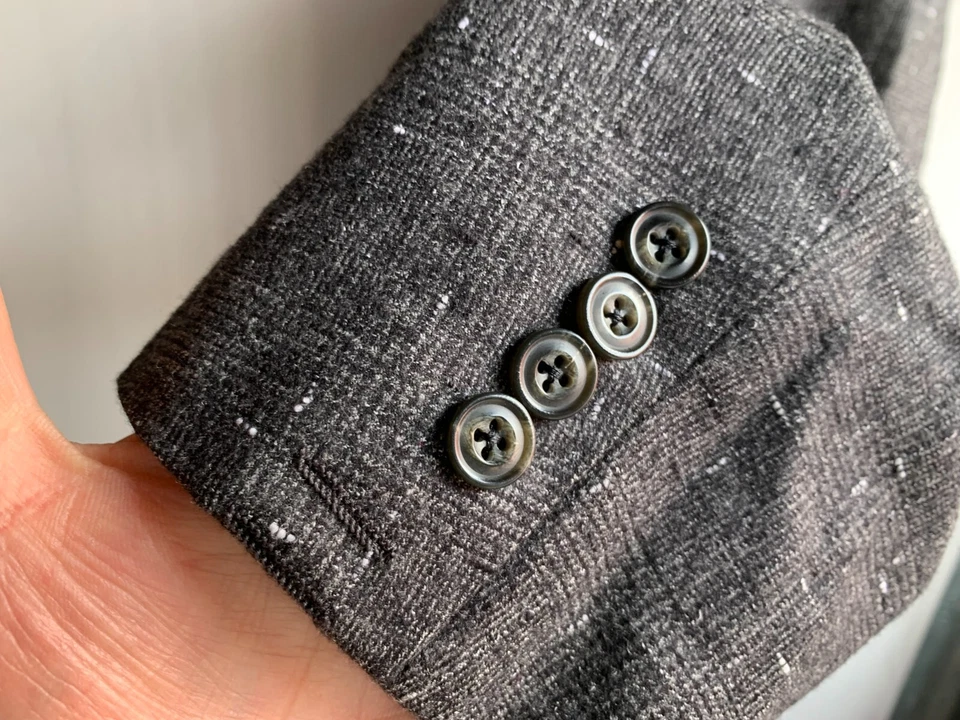 ⭐️ ALESSANDRO CANTARELLI SPORT COAT JACKET 42 / 52 SHORT ⭐️ - Image 4 of 4