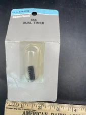 Vintage Radioshack Catalog Number 276–1728 556 Dual Timer NIB GA56