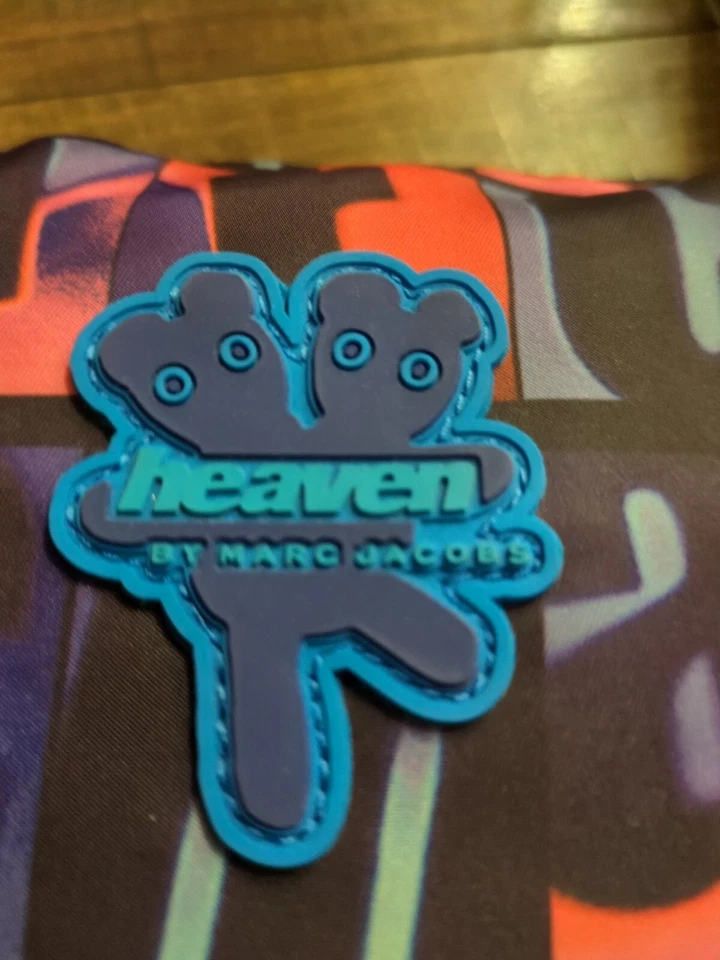 Bolso de Mano Heaven by Marc Jacobs Púrpura Multi Puff Estampado Loopy Nuevo Raro  Foto 2 de 4