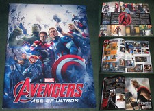 Rare AVENGERS AGE OF ULTRON "JAPANESE" JAPAN MOVIE PROMO PROGRAM MAGAZINE