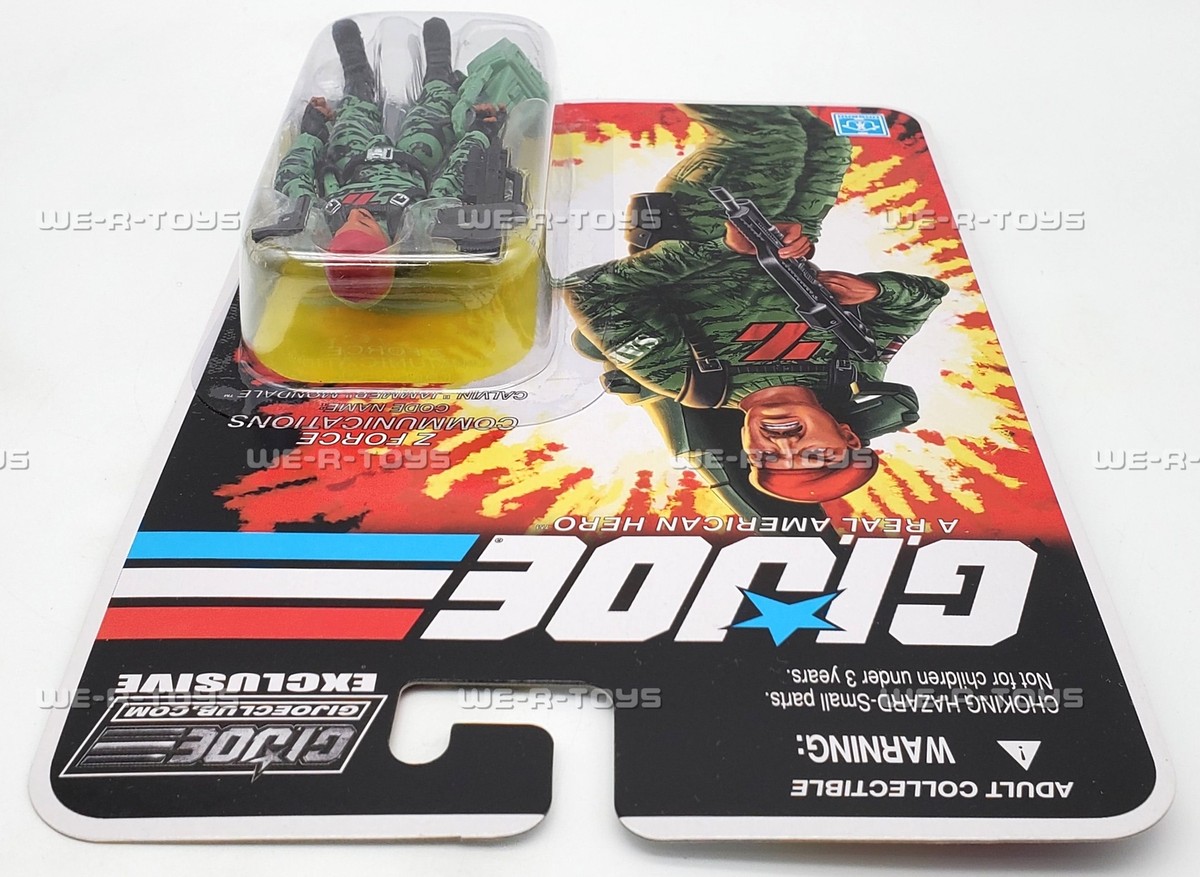 GI Joe ARAH Z Force Communications Calvin 