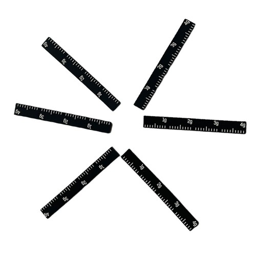 Silikon Schwung Gewicht Tapes für Tennisschläger 6er Pack verstellbar - Bild 8 von 12