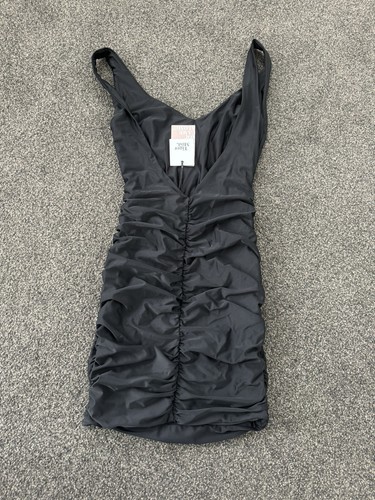 Tigermist Stephanie Dress Size Small Black BRAND NEW W TAGS - Picture 3 of 6