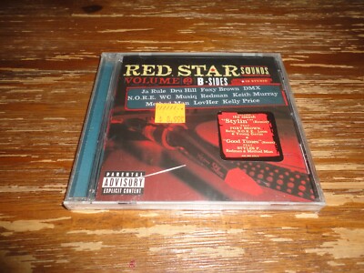 RED STAR Sounds Volume 2 B-Sides [PA] Rap CD - DMX Foxy Brown REDMAN Ja Rule WC