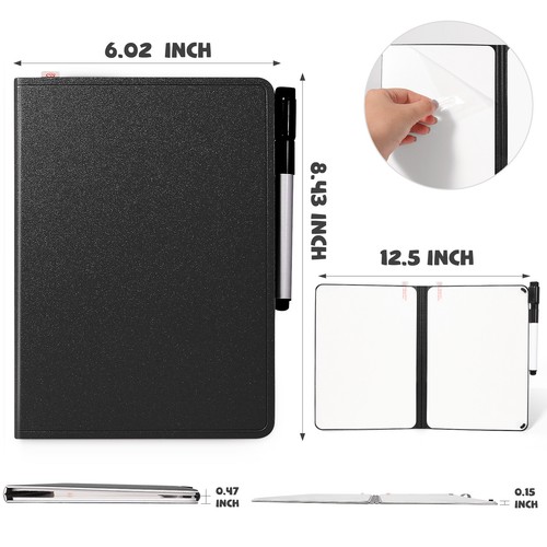 Tragbare Schreibtafel Boards Mini Whiteboard Memoboard Memo Notizbuch Löschtuch - Bild 35 von 68