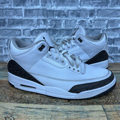 Air Jordan 3 Retro Mocha 2018 Men\'s Size 9 Brown 136064-122 Sneakers Nike Air Jordan 3 Retro Mocha Brown 2018 136064-122 Men main image 2